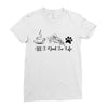 all i need in life Ladies Fitted T-Shirt