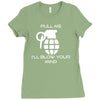pull me, i'll blow your mind Ladies Fitted T-Shirt