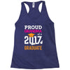 Class of 2017 Proud Grandma Graduation Racerback Tank
