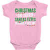 christmas so hard santas elves wanna find me Baby Bodysuit