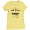 Smart Good Looking Art Director Doesnt Get Better Than Ladies Fitted T-Shirt