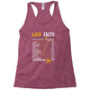 Leo Facts Zodiac Racerback Tank