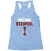 the walking deapool Racerback Tank