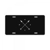 Compass License Plate