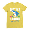 brother shark doo doo doo family matching Ladies Fitted T-Shirt