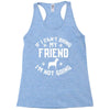 if i can't bring my dog i'm not going Racerback Tank