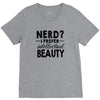 nerd.. V-Neck Tee