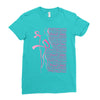 breast cancer Ladies Fitted T-Shirt