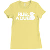 rub a dub Ladies Fitted T-Shirt