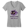 rick gastly Women's V-Neck T-Shirt