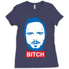 breaking bad american apparel walter Ladies Fitted T-Shirt