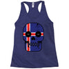 iceland till i die Racerback Tank