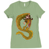 moray pirate captain Ladies Fitted T-Shirt