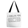 I Forgive You Tote Bags