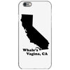 Whale's Vagina CA iPhone 6/6s Case