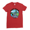 camp myah Ladies Fitted T-Shirt