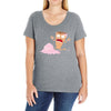 don't lose your mind Ladies Curvy T-Shirt