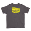 danger danger friend zone funny slogan Youth Tee