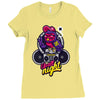 up all night Ladies Fitted T-Shirt