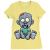 zombie Ladies Fitted T-Shirt