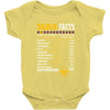 Taurus Facts Servings Per Container Baby Onesie