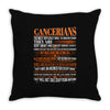 Cancerians Difficult Ones To Understand Zodiac Throw Pillow