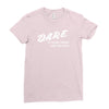 to resist drugs and violence Ladies Fitted T-Shirt