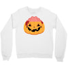 pumpkin brain Crewneck Sweatshirt