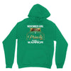 november  girl is a perfect combination of princess and warrior Unisex Hoodie