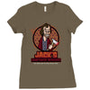 jack&rsquo;s caretaker services Ladies Fitted T-Shirt