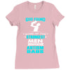 god found autism dad Ladies Fitted T-Shirt