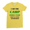 camp director Ladies Fitted T-Shirt