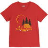 Total Solar Eclipse Camp V-Neck Tee