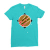 do not touch me Ladies Fitted T-Shirt