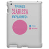 clarissa explained nothing iPad 3 and 4 Case