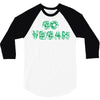 go vegan 4 3/4 Sleeve Shirt