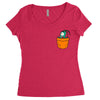 plankton pocket Women's Triblend Scoop T-shirt