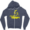admiral ackbar it's a trap star wars funny cool death star Zipper Hoodie