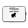 Daddy Bear - Baby Bear Custom Name Laptop sleeve