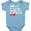 mike, lucas, dustin, eleven &amp; will Baby Onesie