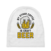 my other coffee is craft beer Baby Beanies