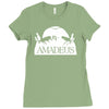 amadeus movie poster Ladies Fitted T-Shirt