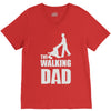 fathers day gift   the walking dad V-Neck Tee