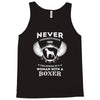 woman with a boxer Tank Top