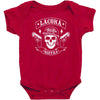 la coka nostra skull men Baby Bodysuit