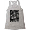 The Best Way to Predict the Future Is To Create It Racerback Tank