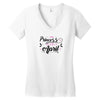 BORN IN APRIL 2018 Women's V-Neck T-Shirt