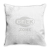 geek zone Throw Pillow