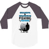 Grandpa And Grandson Fishing Partners For Life 3/4 Sleeve Shirt