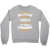 Super Cool Granddaughter Of A Freaking Awesome Father Crewneck Sweatshirt